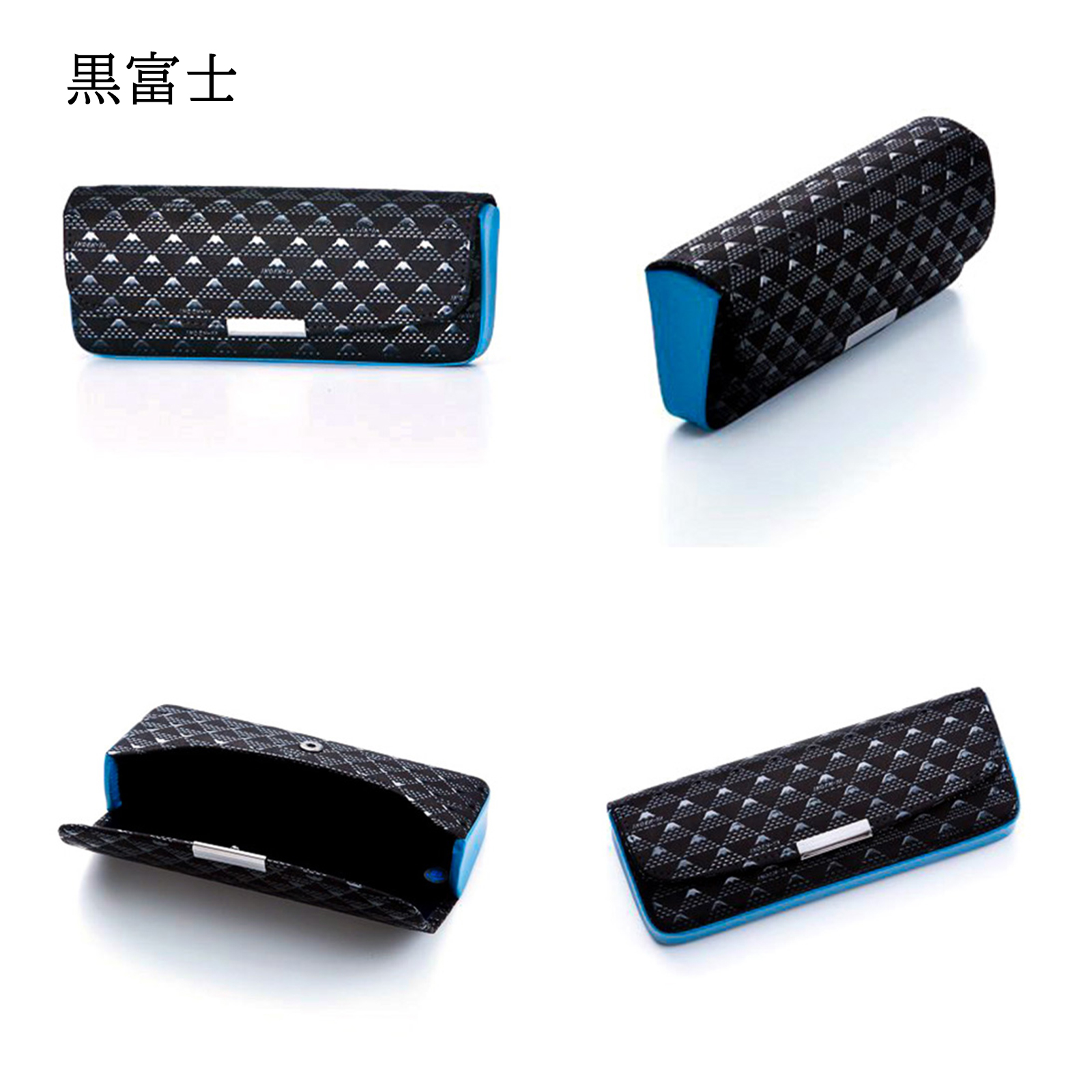 印傳屋（INDEN-YA） 印伝 メガネケース 眼鏡 たかね 富士山 伝統工芸品