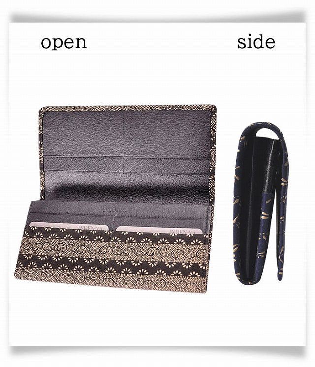 Atibon　印傳屋　長財布　新品 印傳屋 印伝 長財布 財布 2109 : 野佐和倶楽部 Yahoo!店 - 通販