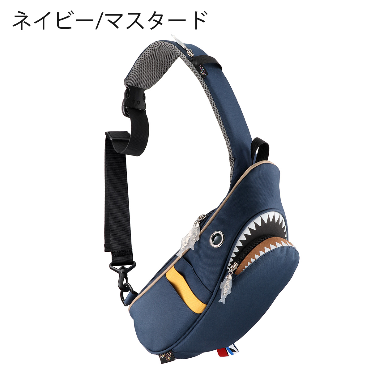 サメ MORN CREATIONS モーンクリエイションズ シャーク スリングバッグ 