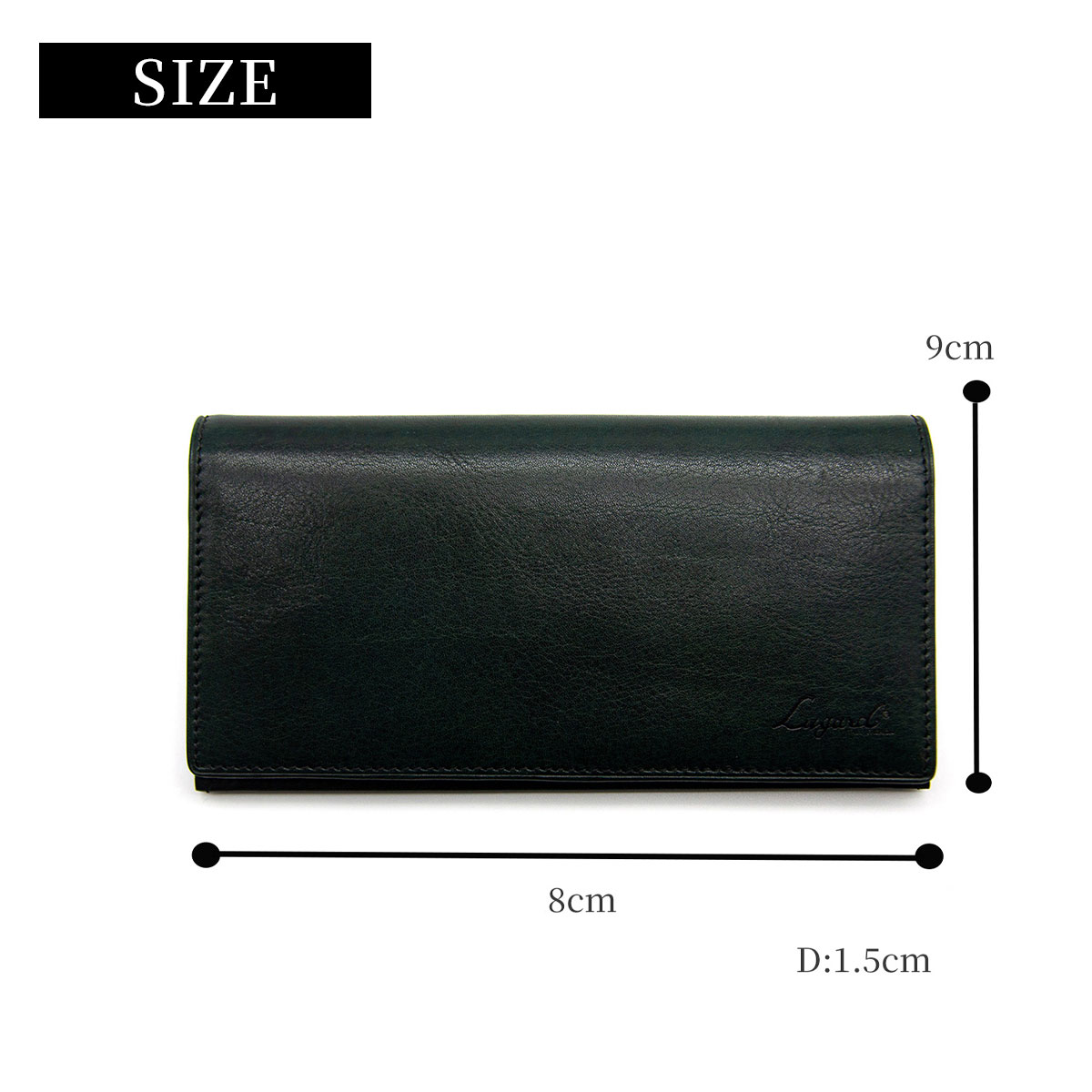 LUGARD（ラガード） 青木鞄 ファスナーホケット付き 長財布 G3 牛革 本