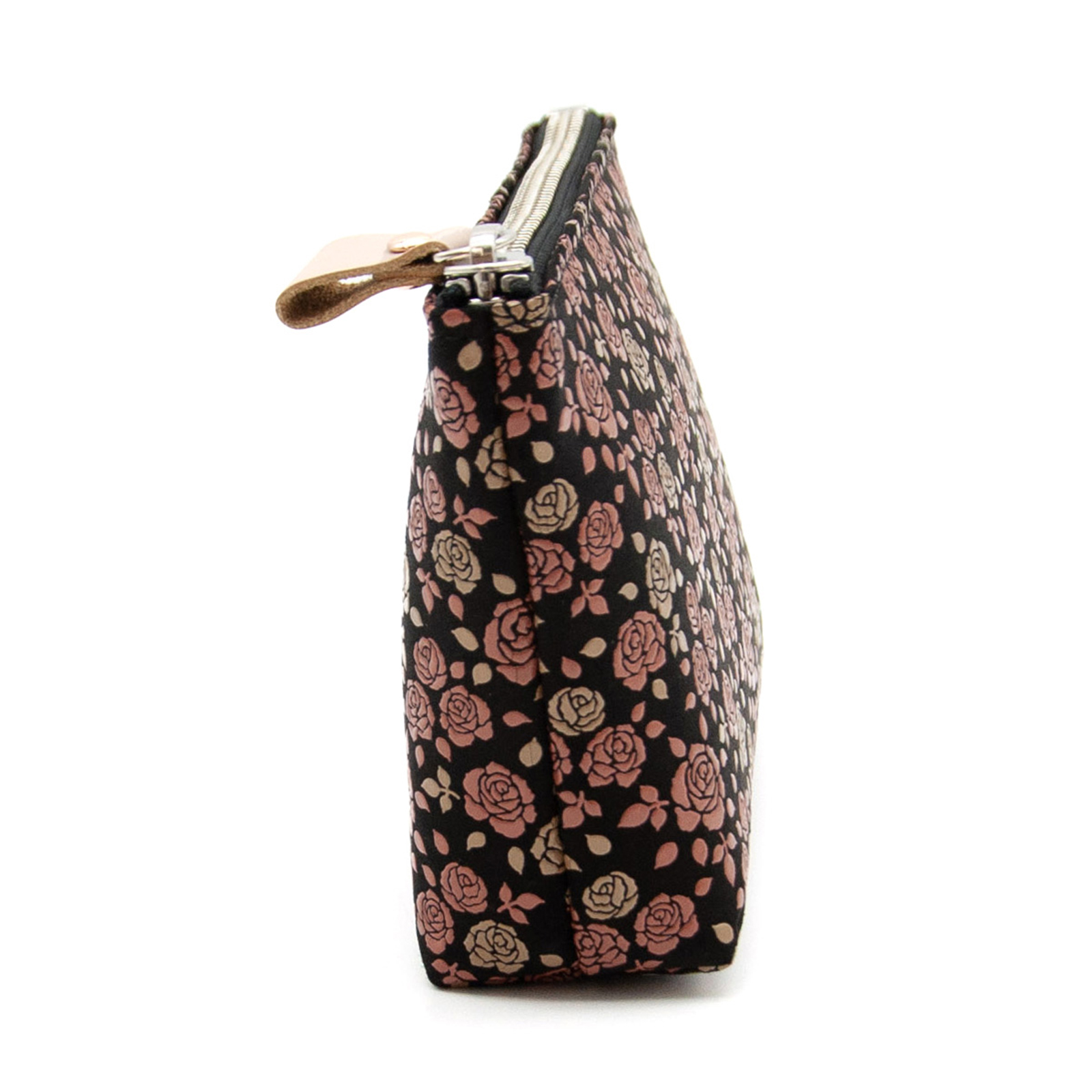 印傳屋（INDEN-YA） 印伝 ポーチ かぐわ バラ ローズ 伝統工芸品 甲州 