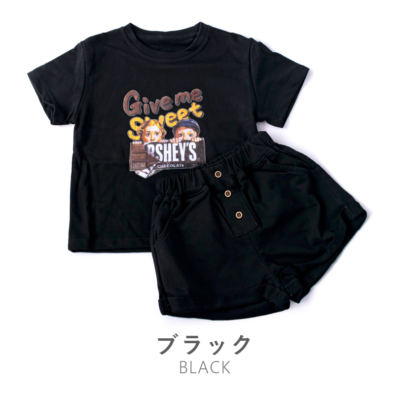 子供服 90cm 100cm トップス 短パン セットアップ 上下セット Tシャツ キッズ  男の子 女の子 ユニセックス 両方 半袖 かわいい 可愛い おしゃれ 保育園着 |  | 02