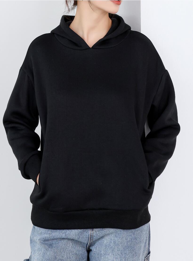 パーカー トップス レディース プルオーバー ダンボール 大きめ 上質 長袖 フード 厚手 柔らか チュニック |  | 12