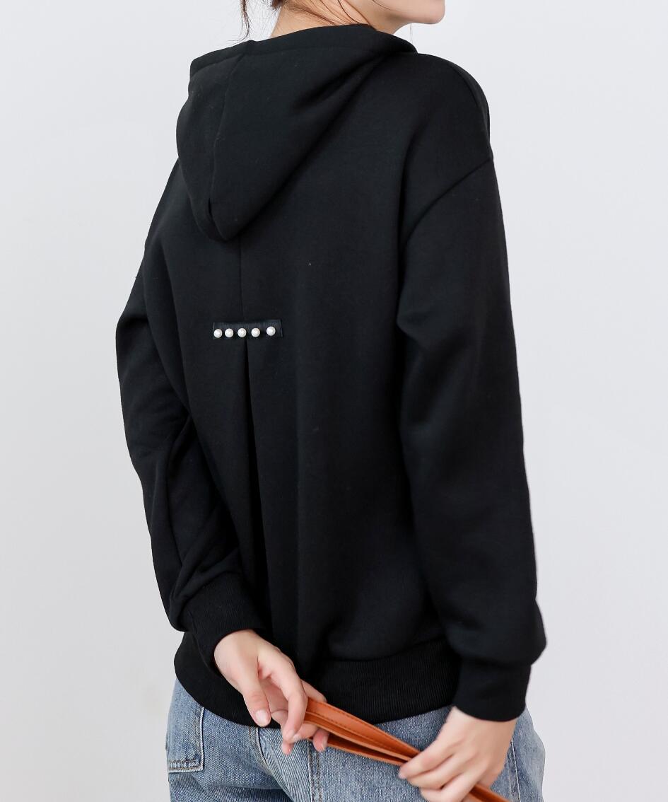 パーカー トップス レディース プルオーバー ダンボール 大きめ 上質 長袖 フード 厚手 柔らか チュニック |  | 13