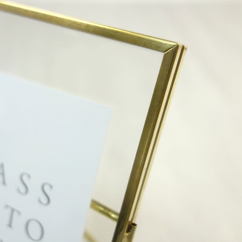 新品最終お値下げ クラシック フォトフレーム ダブルBRASS（真鍮