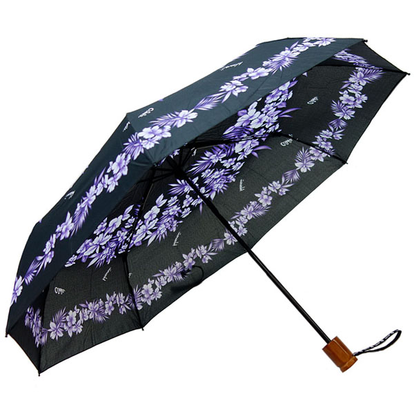 雨傘 ハワイアン柄 折りたたみ傘 軽量 撥水 ハワイ 花柄 トロピカル コンパクト umbrella ギフト｜note｜06