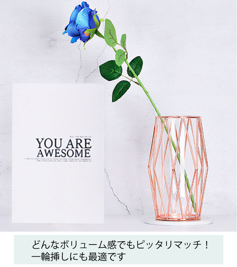 レディースファッション ラストノート 花瓶 フラワーベース ガラス 北欧風 Yahoo!ショッピング貨