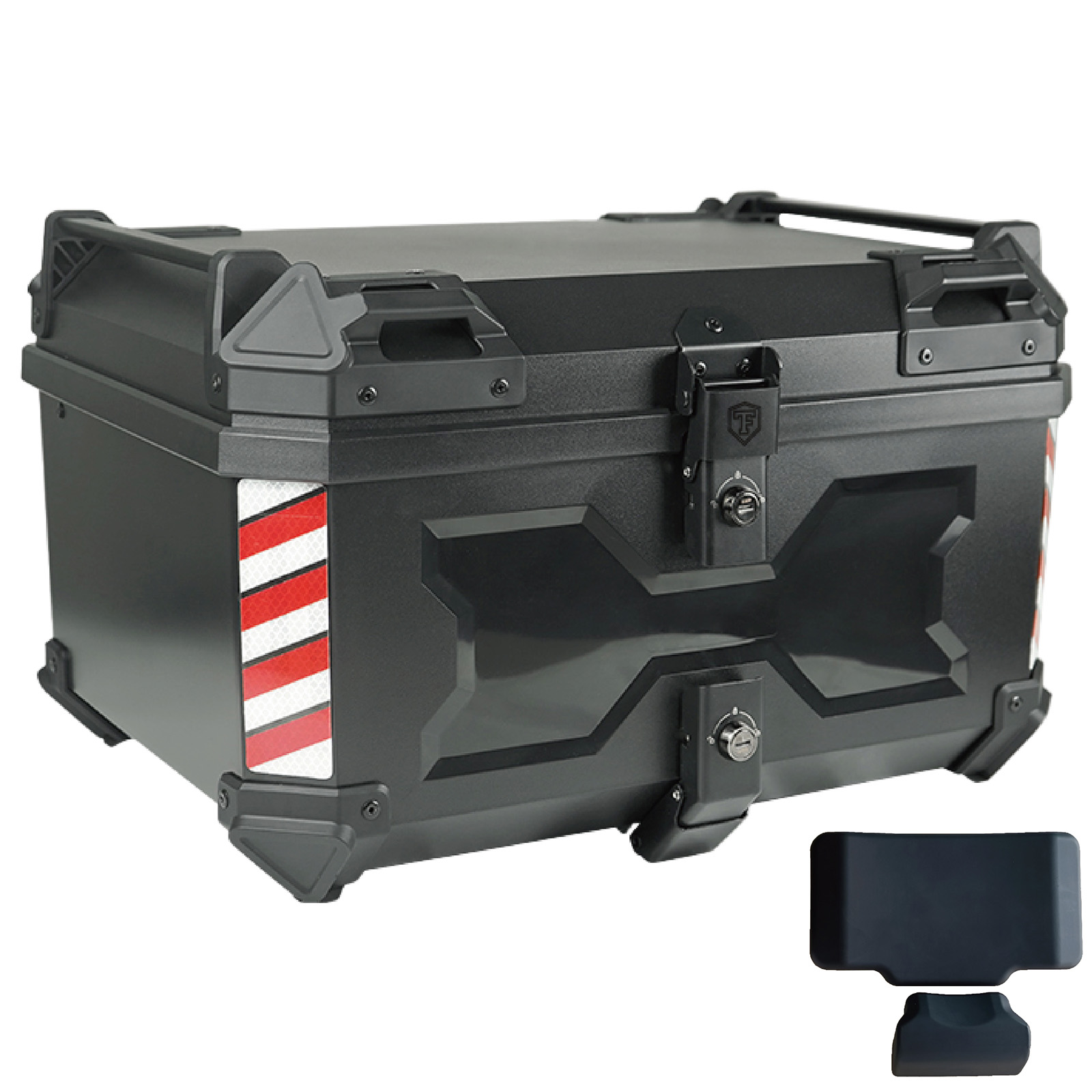 ONE STEP リアボックス バイク 58l 背もたれ バイクリアボックス大型