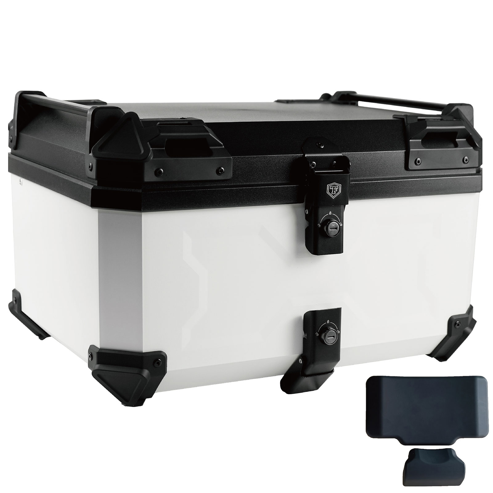 ONE STEP リアボックス バイク 58l 背もたれ バイクリアボックス大型