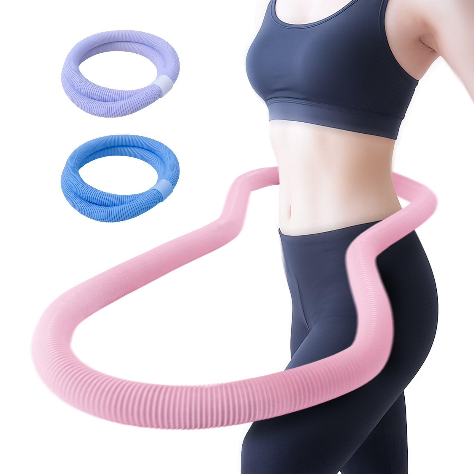 フラフープ ダイエット ソフト エクササイズ 重い 1kg ロープ 紐 柔らかい 静音 スプリング 回しやすい | TOP FILM | 04