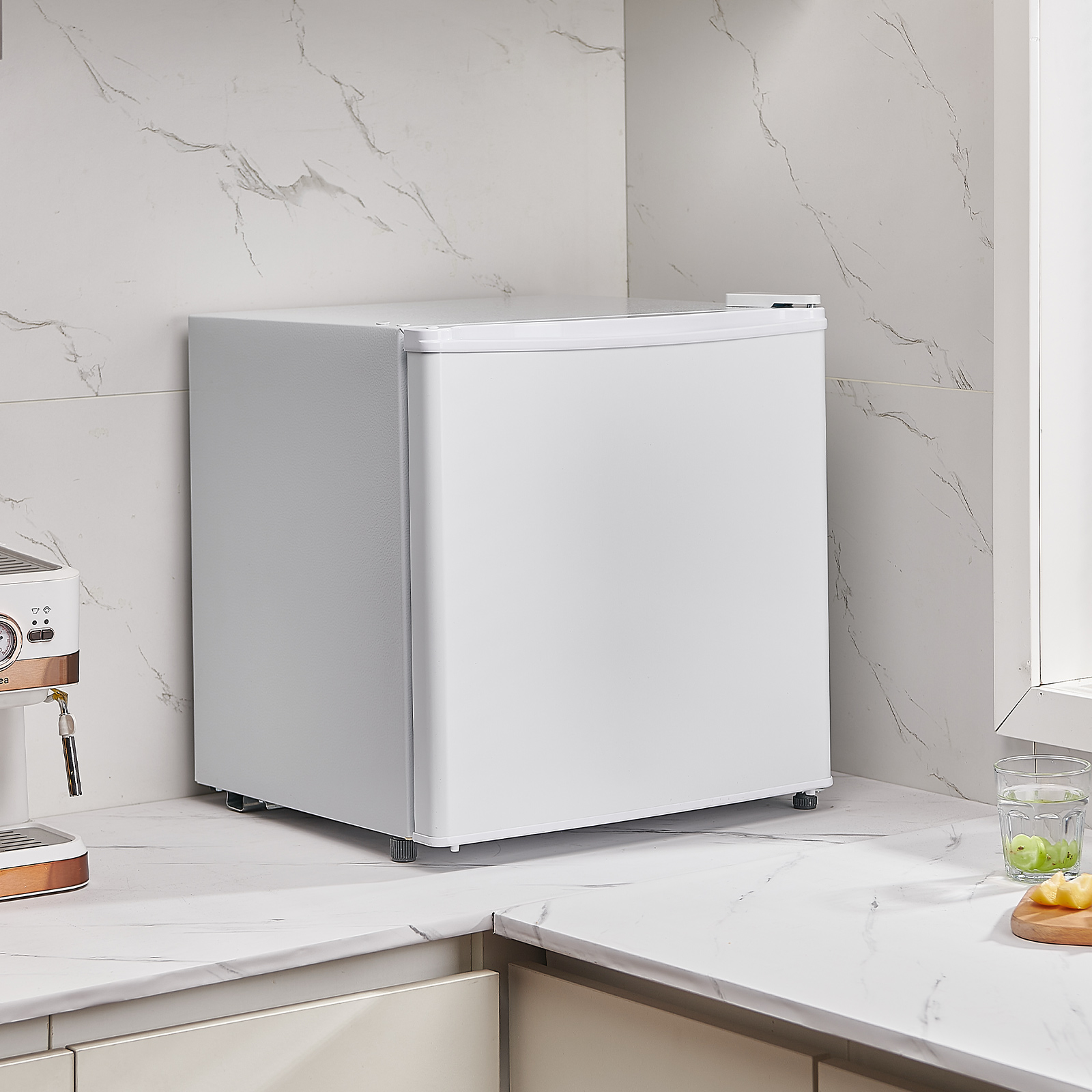 冷蔵庫 一人暮らし 小型 2912ドア50l ワンドア 小さい 両開き対応 白 ONE STEP 冷蔵庫 一人暮らし 小型 50L 1ドア ワンドア 小さい 両開き