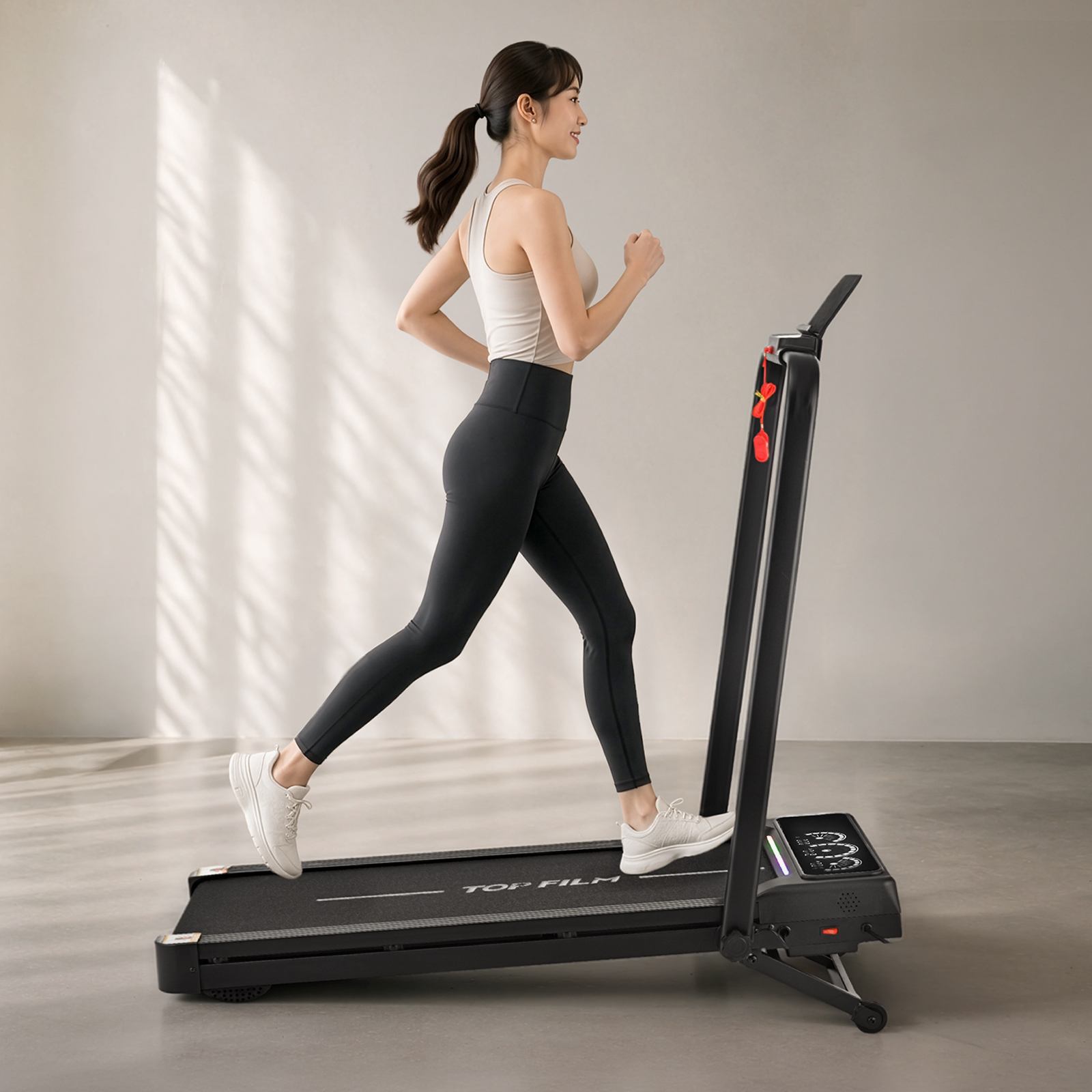 ランニングマシーン 電動ルームランナー 傾斜 ウォーキングマシーン 家庭用 最大速度12km/h ダイエット器具 | ONE STEP | 01