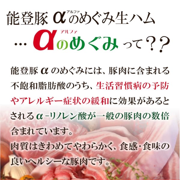 能登豚αのめぐみ