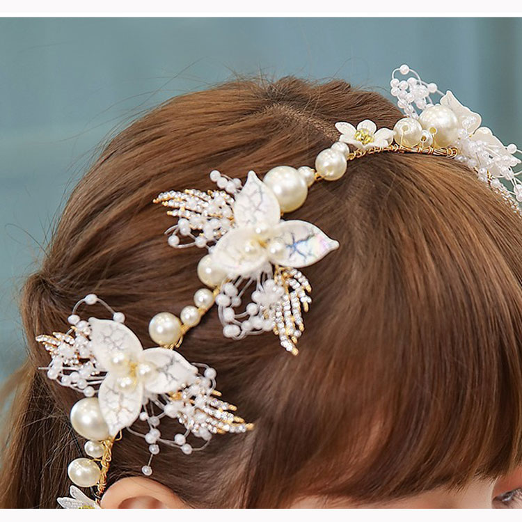ヘッドドレス キッズ ヘアアクセサリー 子供 髪飾りフォーマル