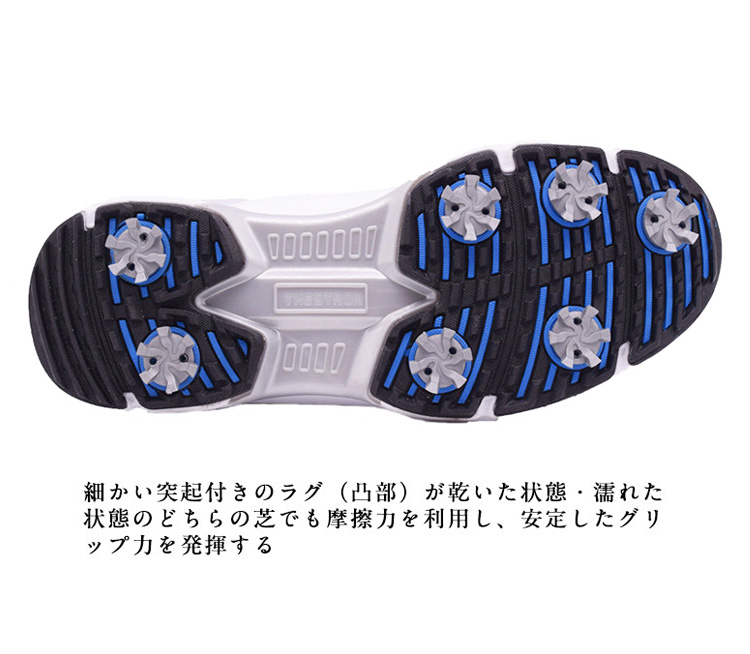 ゴルフシューズ メンズ 格好のいい 途轍も無い大きさ 4E 幅ひろい スパイク鋲 ホンブルグ帽スパイク 軽さ 動き分かりやすい 通気 耐久 耐滑 読み合わせる場 商行為 差し上げ物 父の日 隠居御祝い