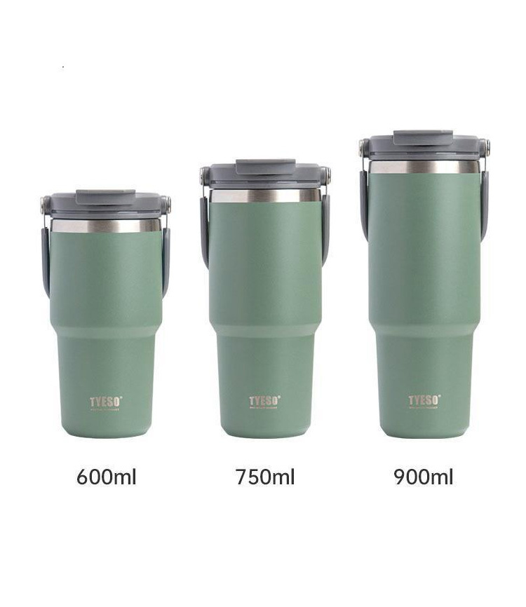 水筒 タンブラー ポータブルドリンクストロー 650ml 水筒 タンブラー