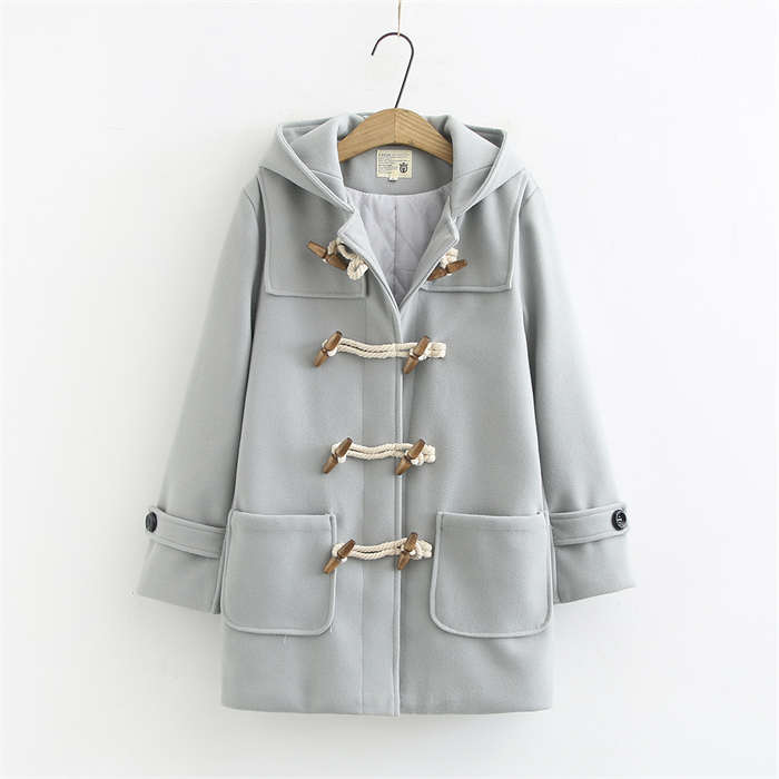 ダッフルコート レディース ジャケット 冬 コート 制服 防風