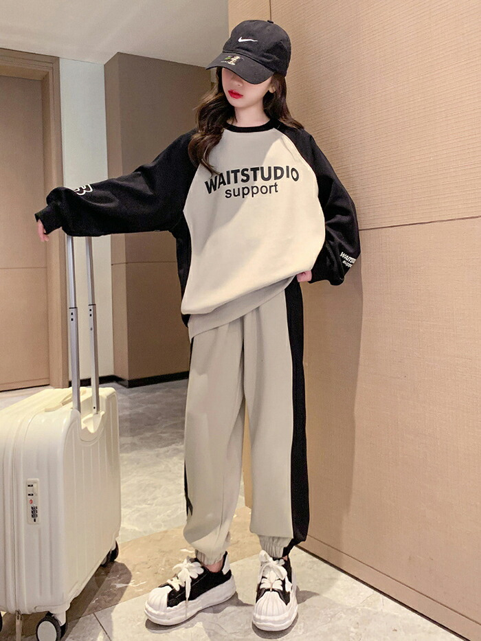 子供服 女の子 子供 トレーナー キッズ服 オシャレ セットアップ