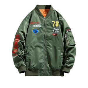 ジャケット メンズ MA-1ジャケット アウター カジュアル 軽量 防風 ジャンパー ブルゾン スカ...