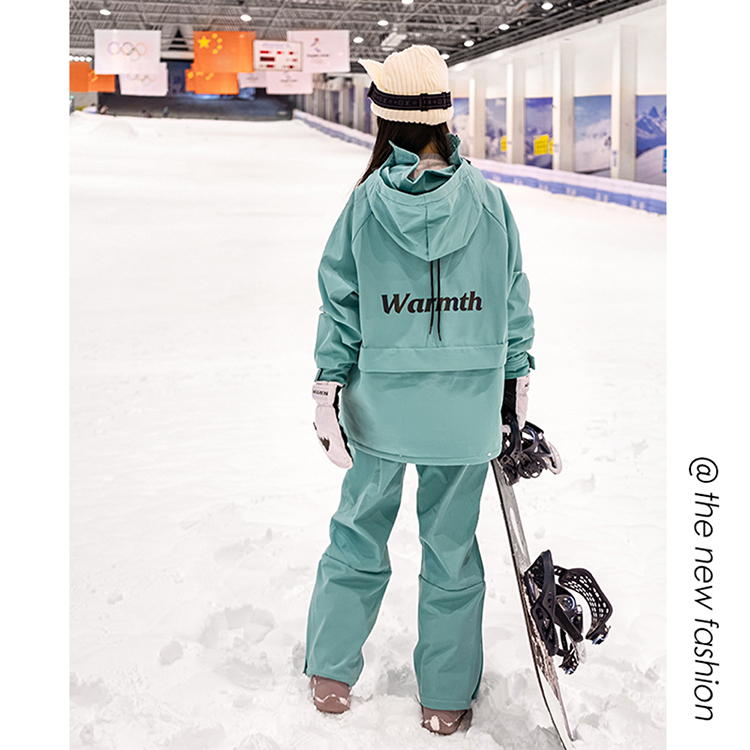 スキーウェア スノーボードウェア メンズ レディース 2024 上下セット ボードウェア スノボウェア ジャケット スノーボード スノボー スキー パンツ ズボン 黒｜novamedical｜02