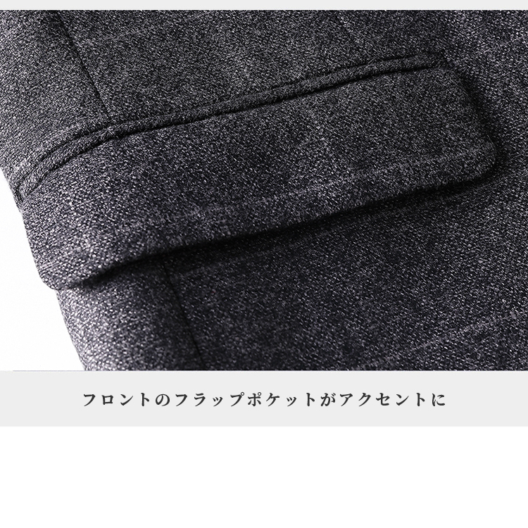 フォーマルスーツ メンズ チェック柄 ビジネススーツ オールシーズン
