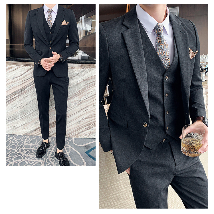 ひでボー様　美品　ジャケット、ベスト、パンツ×２　XL（LL）相当オーダースーツ スーツ ビジネススーツ メンズ 定番 ジャケット・パンツ・ベスト 上下3