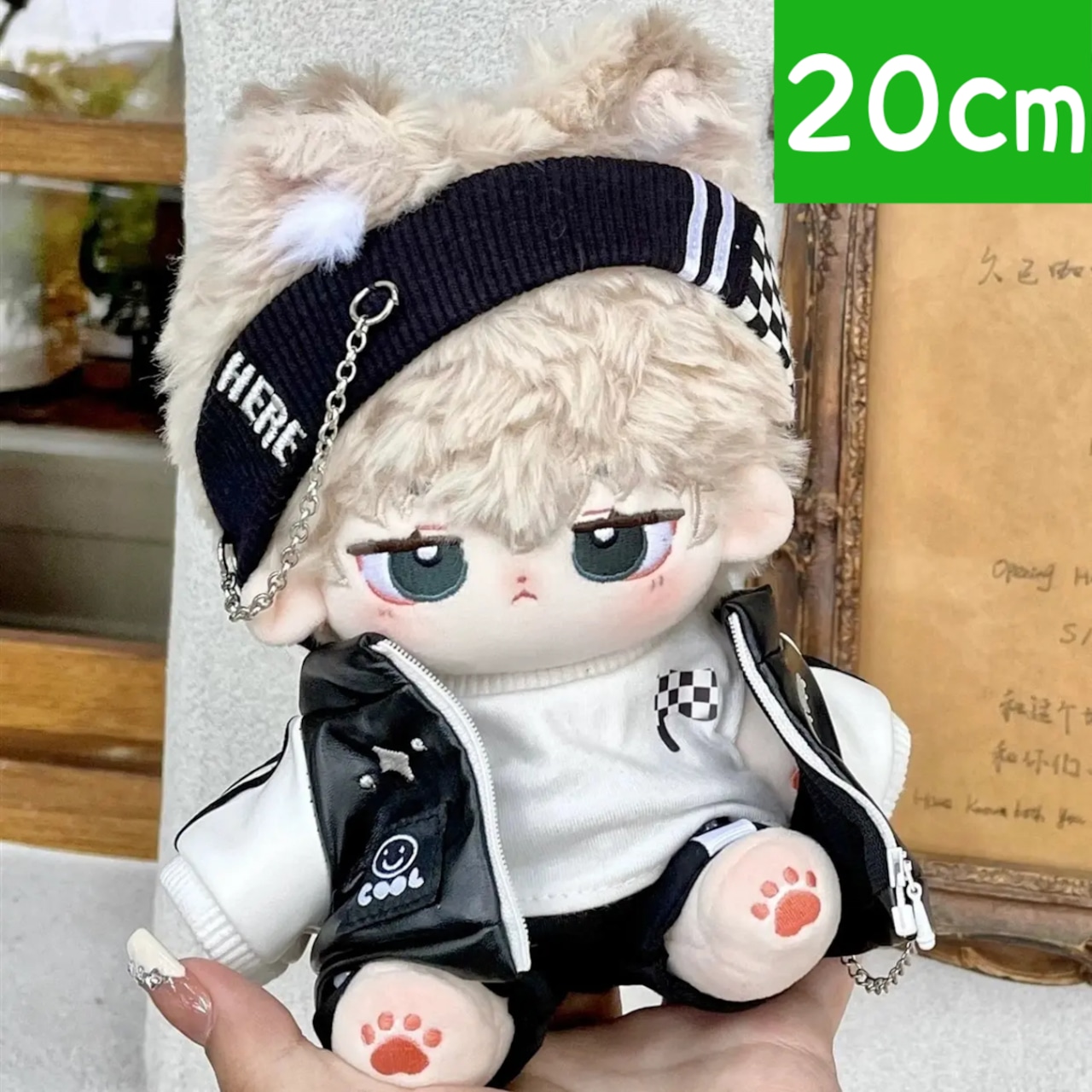 ぬい服 20cm かっこいい シンプルデザイン スーツセット