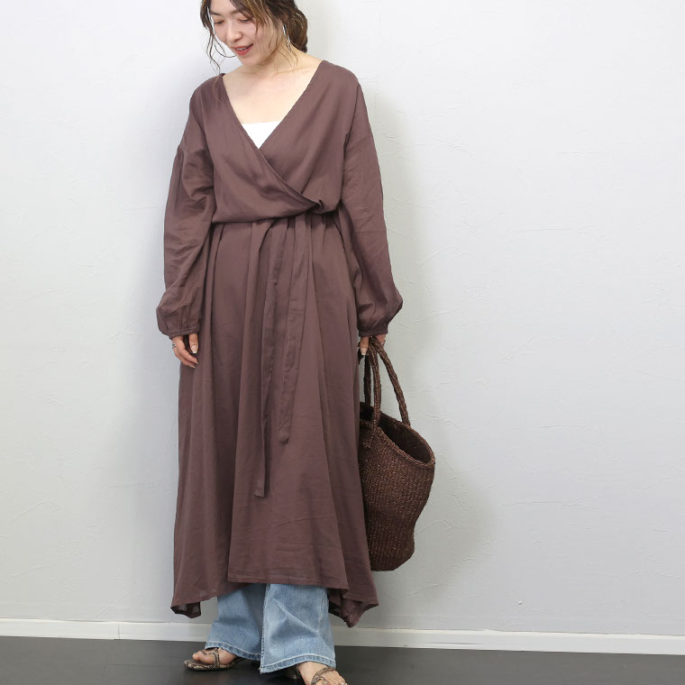 Aletta vita ワンピース ロングワンピ カシュクール ロング
