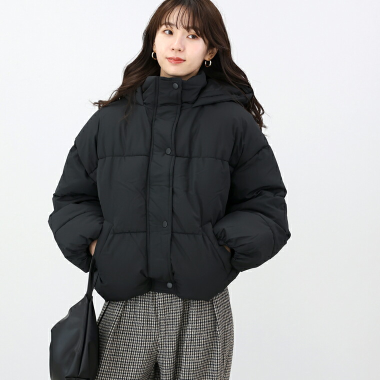 Aletta vita アウター ブルゾン ダウン 中綿 軽量 防寒 シンプル