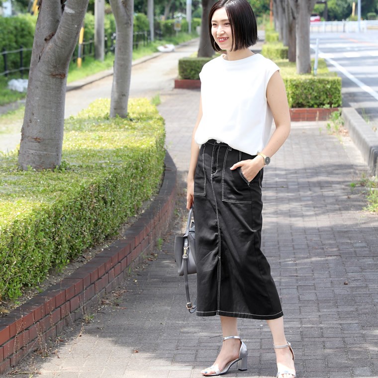 春先取りセール 返品交換不可 スカート 30代 40代 レディース きれいめ カジュアル 脚長 Iライン チノツイルフロントスリットスカート メール便不可 Jjbd 64fo 1969 Funny Company Yahoo 店 通販 Yahoo ショッピング