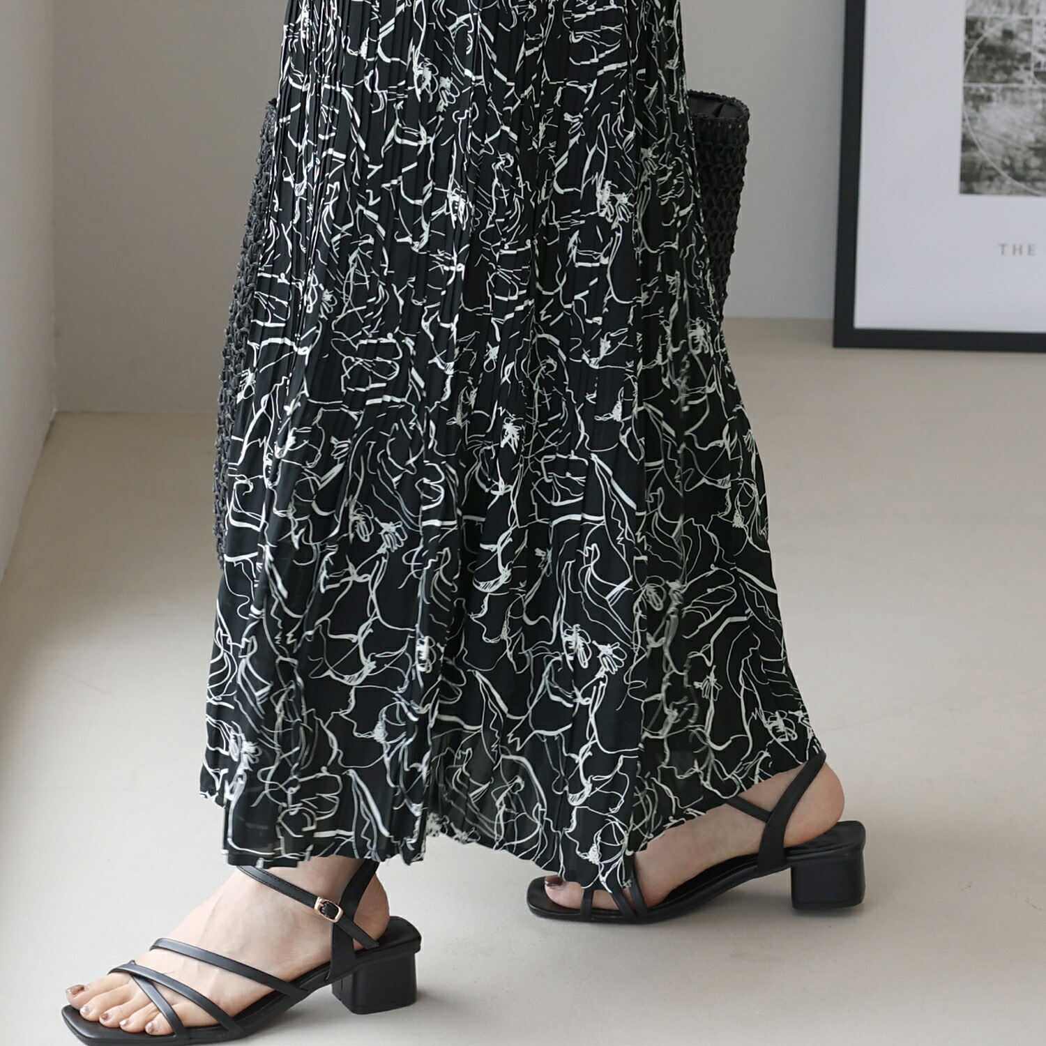 Aletta vita 期間限定セール 返品交換不可 スカート プリーツ フレア A