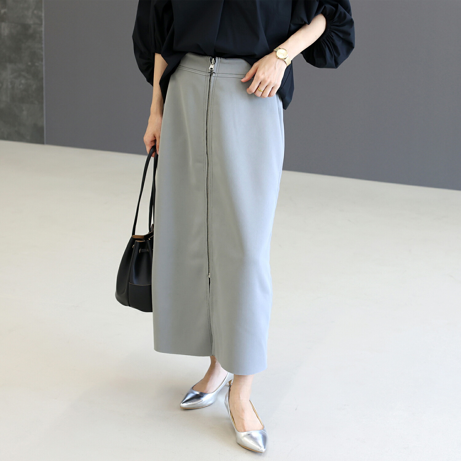 Aletta vita ボトムス スカート リバーシブル リバーシブルスカート I