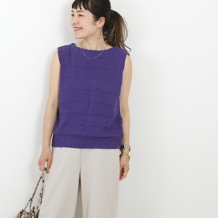 レディースプルオーバーベスト、ジレ|ベスト、ジレ|トップス ...