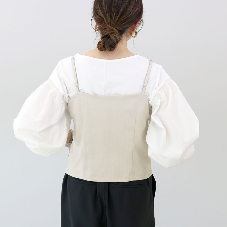 Aletta vita トップス ビスチェ キャミソール ビスチェ