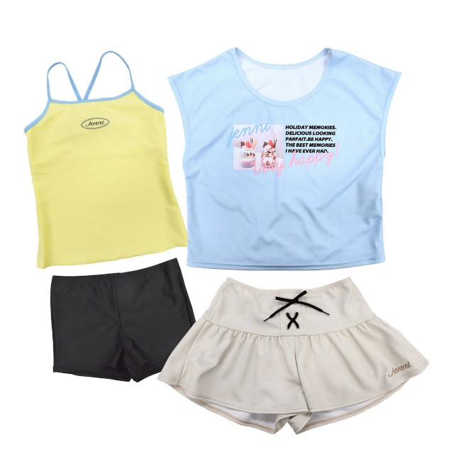 水着 女の子 キッズ ジュニア セパレート水着 JENNI ジェニー 子供 T