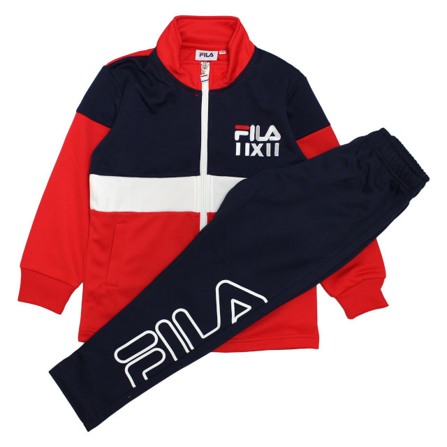 FILA（フィラ） ジャージ 上下セット キッズ 男の子 スポーツウェア