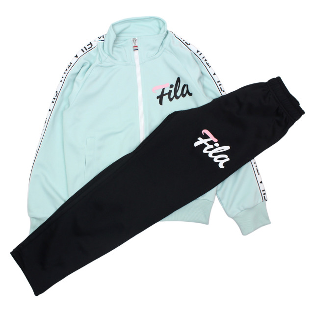 FILA（フィラ） ジャージ 上下セット キッズ ジュニア 女の子 スポーツ