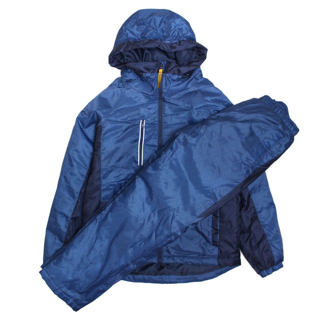 中綿ウィンドブレーカー 防寒 セットアップ メンズ アウター パンツ