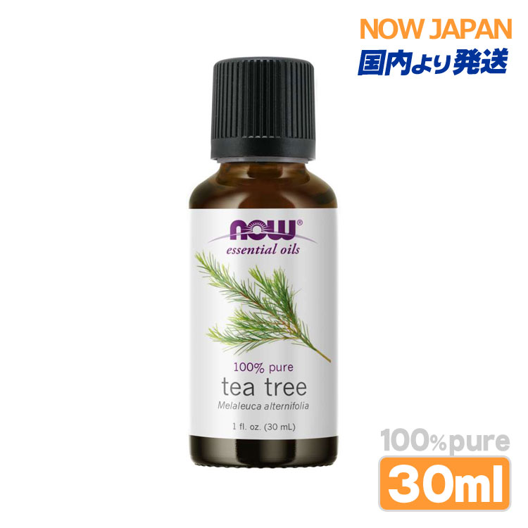 ティーツリー 精油 30ml NOW ティーツリーオイル 正規輸入品