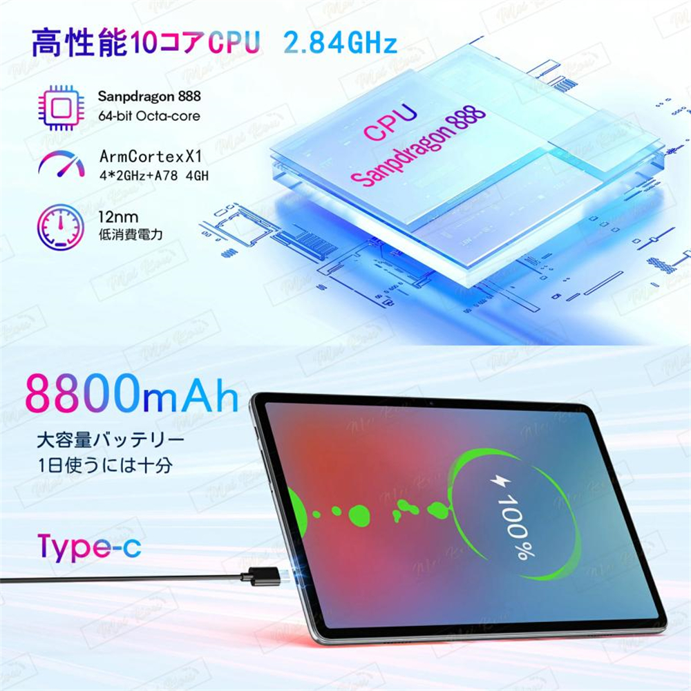 Android14 12+256GB 本体 10インチ タブレット　アンドロイド タブレット Android14 PC 本体 10インチ 12+256GB Wi-Fiモデル
