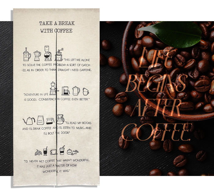 暖簾 norenn カーテン 間仕切り タペストリー パーテーション インテリア 目隠し キッチン カフェ風 CAFE サイフォン 珈琲 coffee 可愛い モノトーン レストラン ダイナー ロング丈 170丈 170cm丈