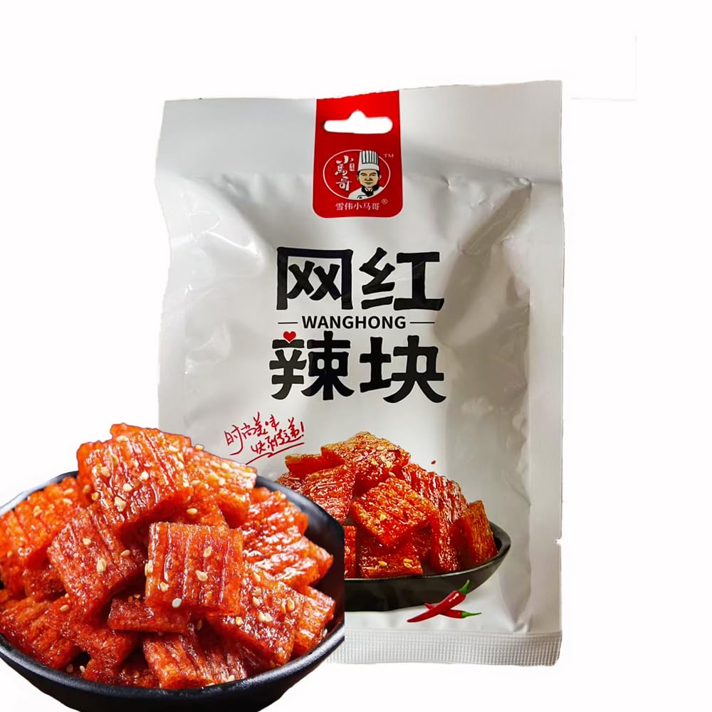 ラーティアオ　ラアティアオ　辣条　激辛　中華　100袋　お得 ケース販売】SNS話題商品 1箱セット 70gx100袋 学偉小馬哥