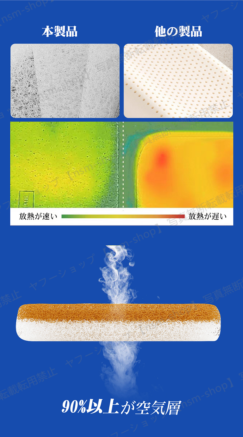 敬老の日 2025 枕 まくら ウェーブエアピロー カバー付き 空気力