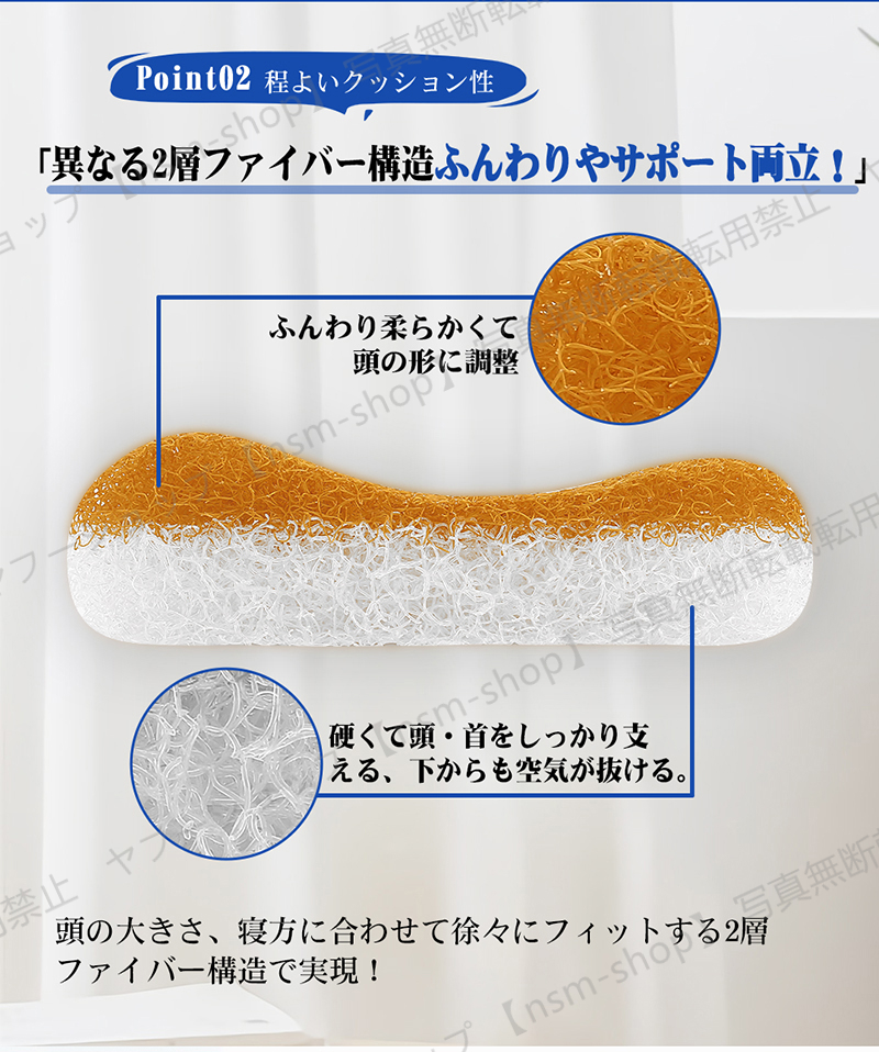 通気性メッシュ枕 敬老の日 2025 枕 まくら ウェーブエアピロー カバー付き 空気力