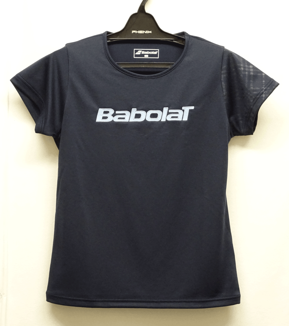 テニスウェアレディース バボラ Babolat 2023ショートスリーブTシャツ BWP3525 半袖シャツ｜nsp-nishinagasports｜02