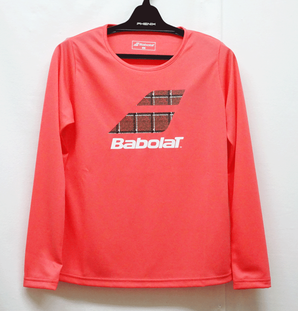 テニスウェアレディース2023 バボラ Babolat ロングスリーブTシャツ BWP3577 長袖シャツ｜nsp-nishinagasports｜04