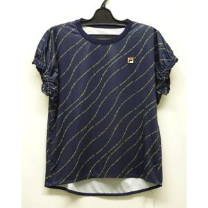 テニスウェアレディース2023 フィラ FILA ゲームシャツ VL2681 半袖シャツ