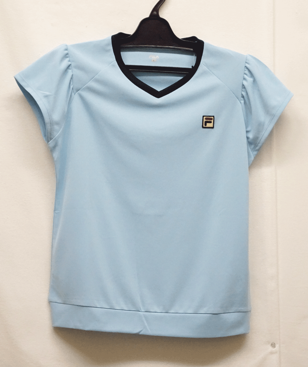 テニスウェアレディース 2024 フィラ FILA ゲームシャツ VL2821 半袖シャツ