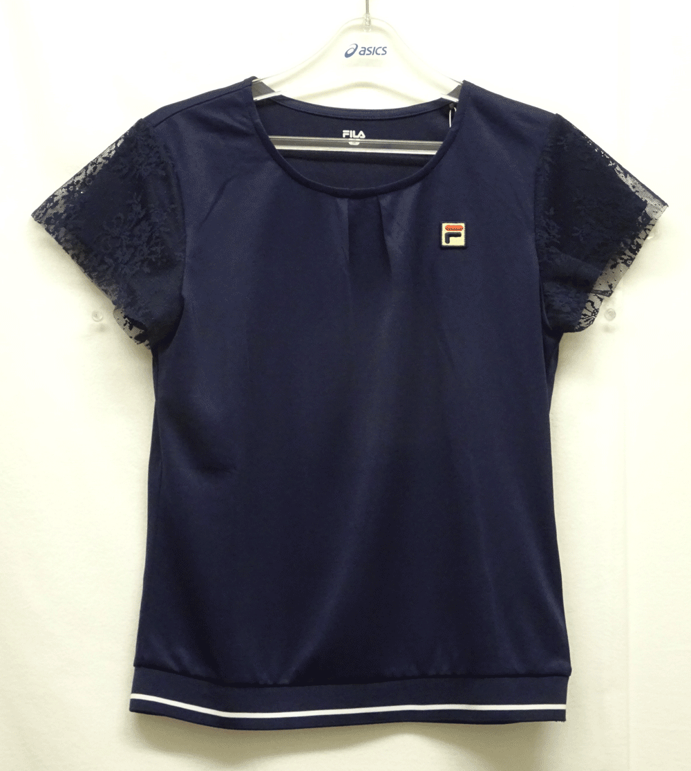 テニスウェアレディース 2024 フィラ FILA ゲームシャツ VL2839 半袖シャツ