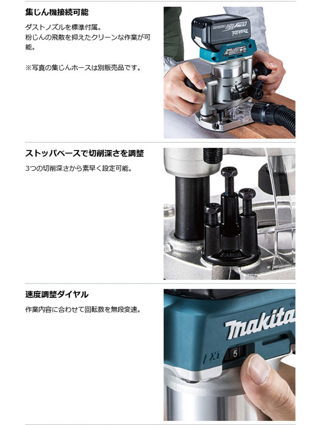 高品質】 HBライフマキタ Makita 充電式トリマ 18V6Ah バッテリ 充電器